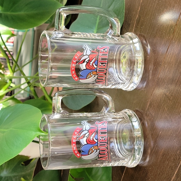 Other - Montreal Alouettes beer mugs